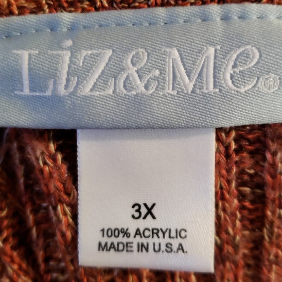 Square neck plus size sweater - Picture 3 of 3